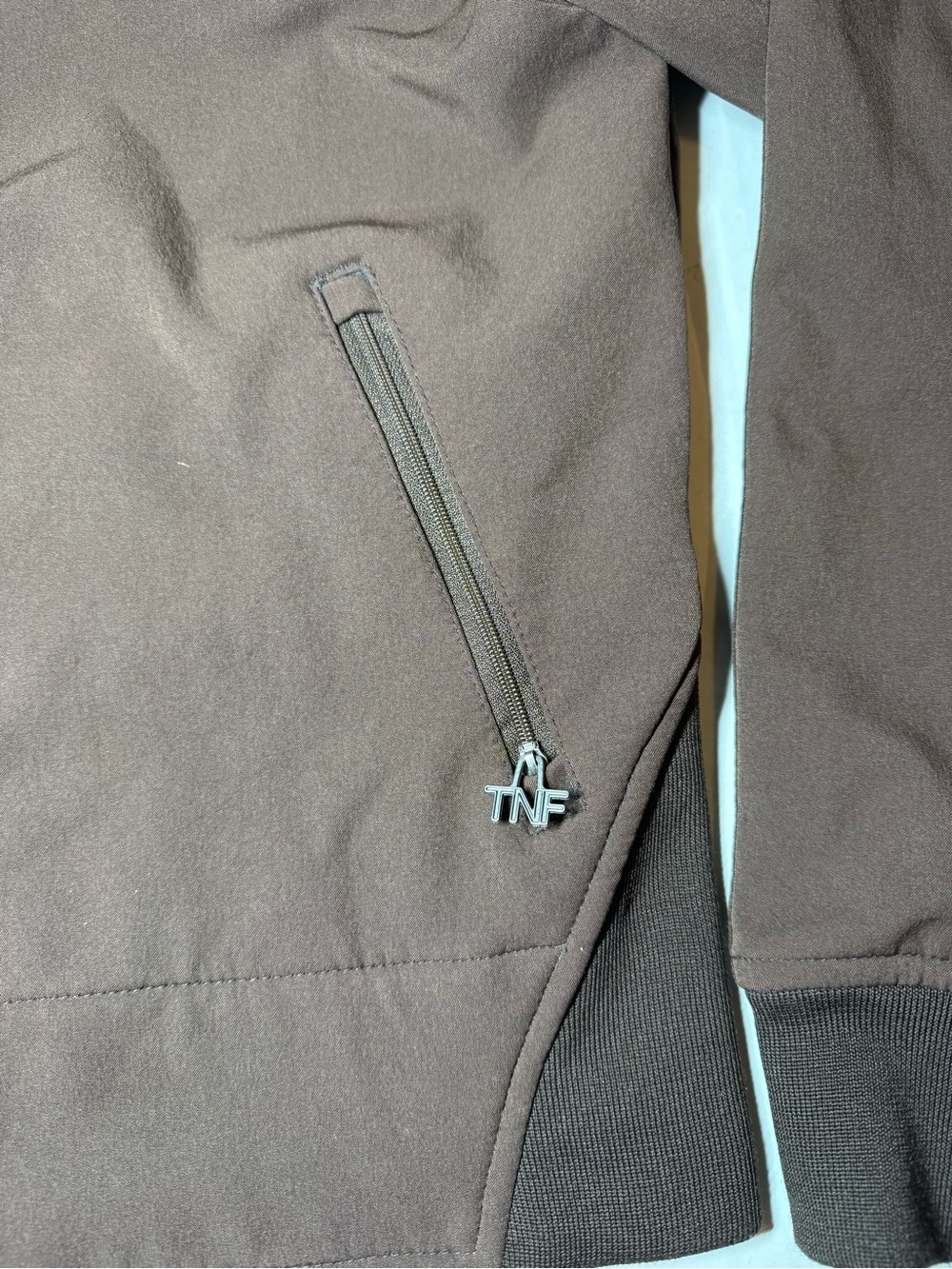 Vintage Y2K The North Face Women’s Small Brown Pink Full Zip Jacket TNF Gorpcore - Picture 4 of 7